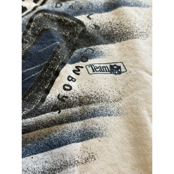 DALLAS COWBOYS Vintage 90's? Crewneck Sweatshirt Measured Athletic‎ Football - Picture 6 of 13